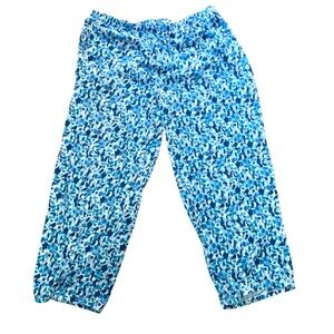 Secret Treasures Pajama Bottoms, Blue & White Size 4-6